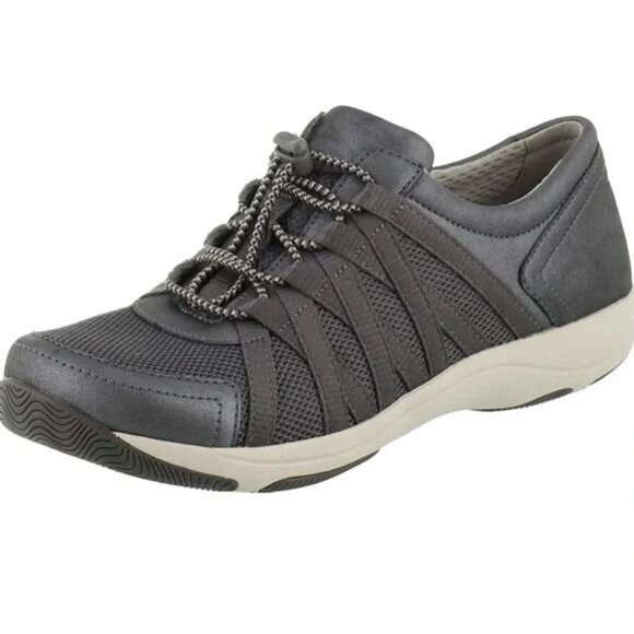 Dansko Honor gray Cinch Slose Sneakers size EU 38 / US 7.5 - 8 - Picture 1 of 13